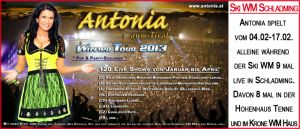 Antonia Wintertour 2013